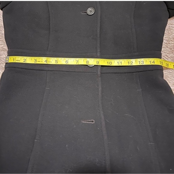 J. Crew black wool blend lady day pea coat - Picture 5 of 10